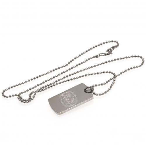 Leicester City FC Engraved Dog Tag & Chain - Excellent Pick