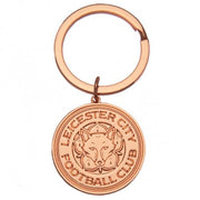 Leicester City FC Rose Gold Plated Keyring - Excellent Pick