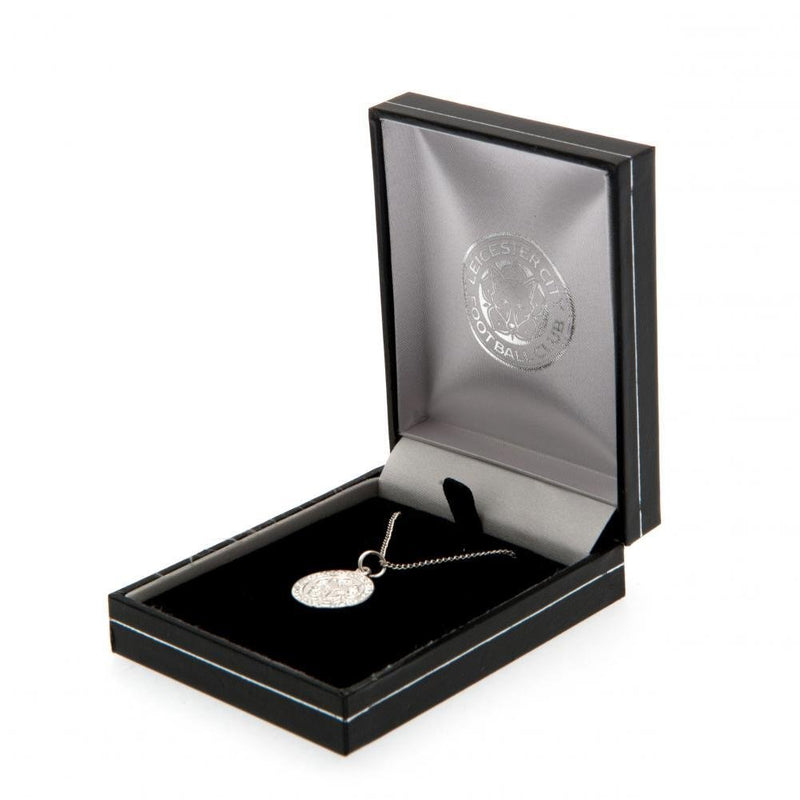 Leicester City FC Sterling Silver Pendant & Chain - Excellent Pick