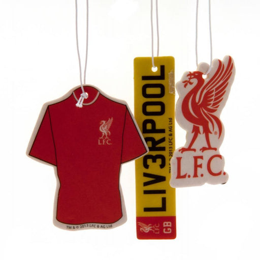 Liverpool FC 3pk Air Freshener - Excellent Pick