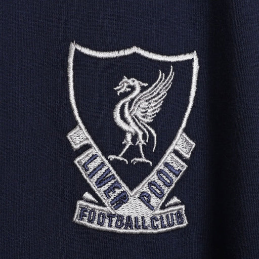 Liverpool FC 88-89 Crest T Shirt Mens Navy XL - Excellent Pick
