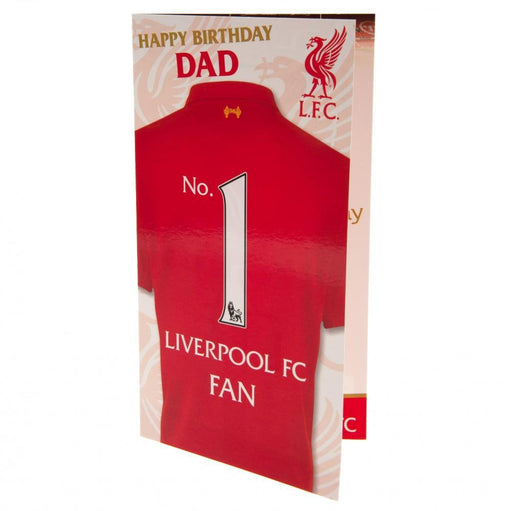 Liverpool FC Birthday Card Dad - Excellent Pick