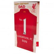 Liverpool FC Birthday Card Dad - Excellent Pick
