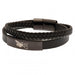 Liverpool Fc Black Ip Leather Bracelet - Excellent Pick