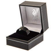 Liverpool FC Black IP Ring Small - Excellent Pick