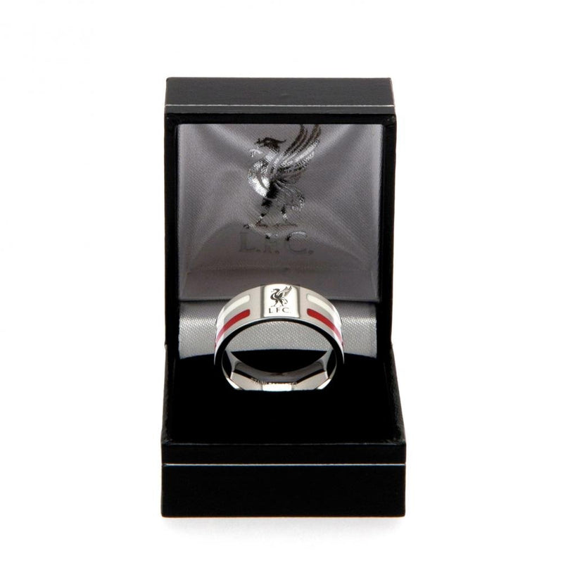 Liverpool FC Colour Stripe Ring Medium - Excellent Pick