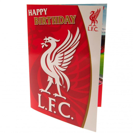 Liverpool FC Musical Birthday Card - Excellent Pick