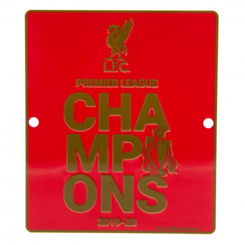 Liverpool FC Premier League Champions Window Sign - Excellent Pick