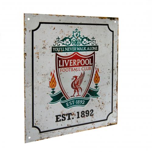 Liverpool FC Retro Logo Sign - Excellent Pick