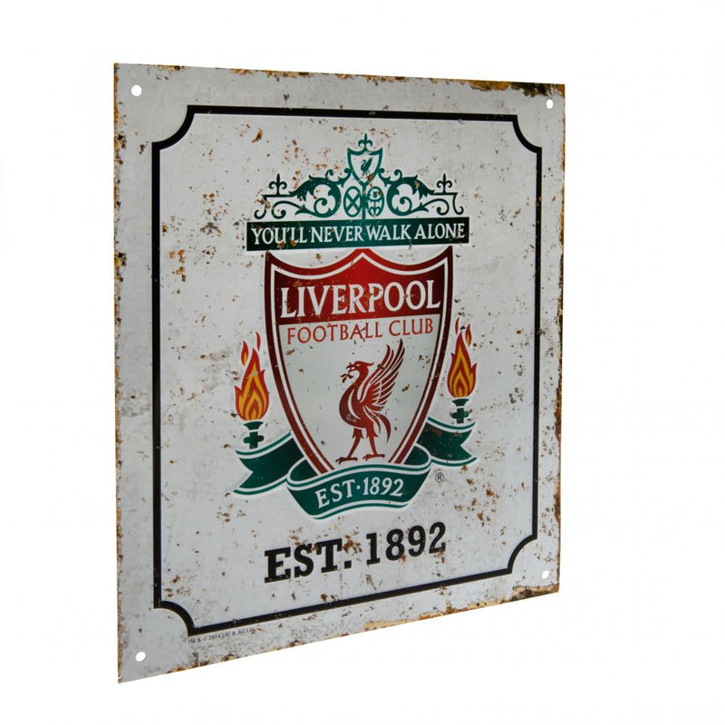Liverpool FC Retro Logo Sign - Excellent Pick