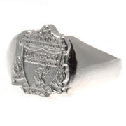 Liverpool FC Silver Plated Crest Ring Small - Excellent Pick