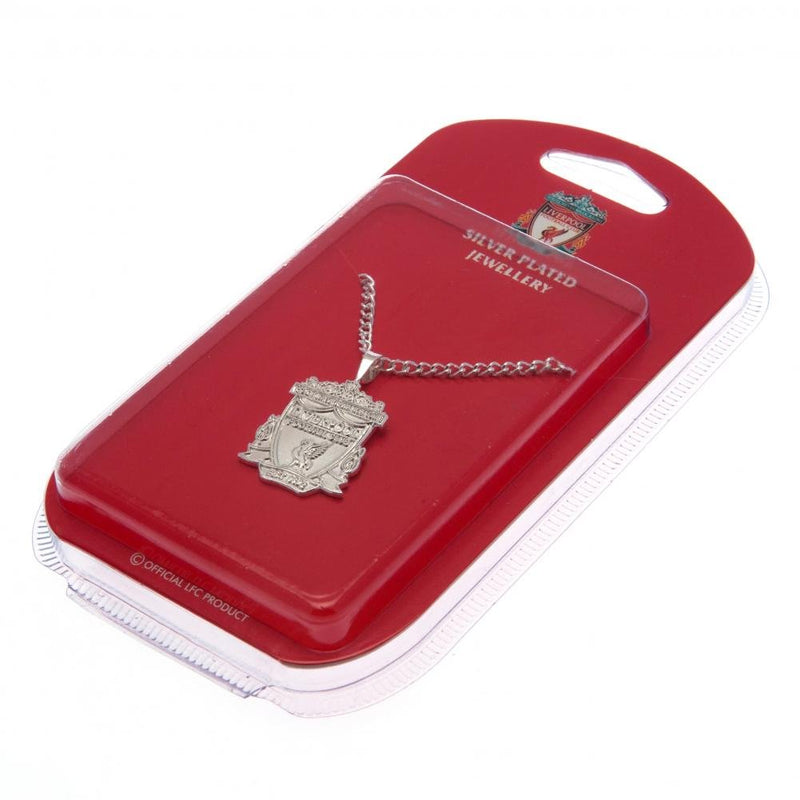 Liverpool FC Silver Plated Pendant & Chain XL - Excellent Pick