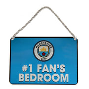 Manchester City FC Bedroom Sign No1 Fan - Excellent Pick