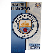 Manchester City FC Birthday Card - Excellent Pick