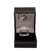 Manchester City FC Colour Stripe Ring Small - Excellent Pick