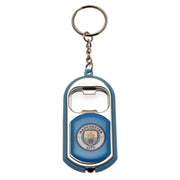 Manchester City Fc Key Ring Torch Bottle Opener - Excellent Pick