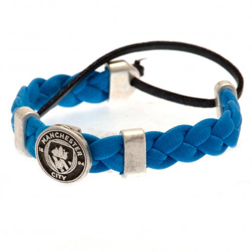 Manchester City FC PU Slider Bracelet - Excellent Pick