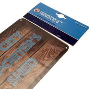 Manchester City FC Shed Sign - Excellent Pick