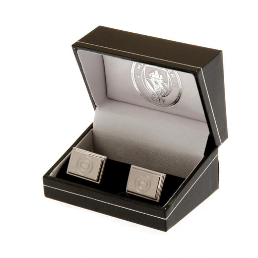 Manchester City FC Stainless Steel Cufflinks - Excellent Pick