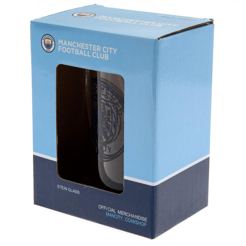 Manchester City FC Stein Glass Tankard CC - Excellent Pick