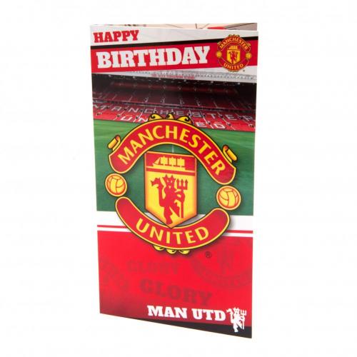 Manchester United FC Birthday Card - Excellent Pick