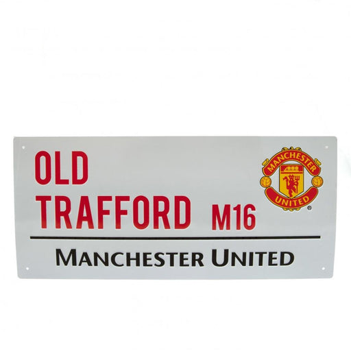 Manchester United FC Street Sign - Excellent Pick