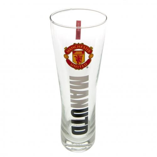 Manchester United FC Tall Beer Glass - Excellent Pick