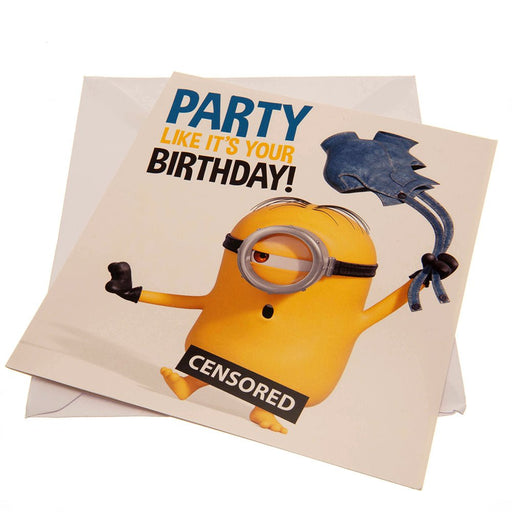 Minions Birthday Card Party - Excellent Pick