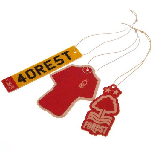 Nottingham Forest FC 3pk Air Freshener - Excellent Pick