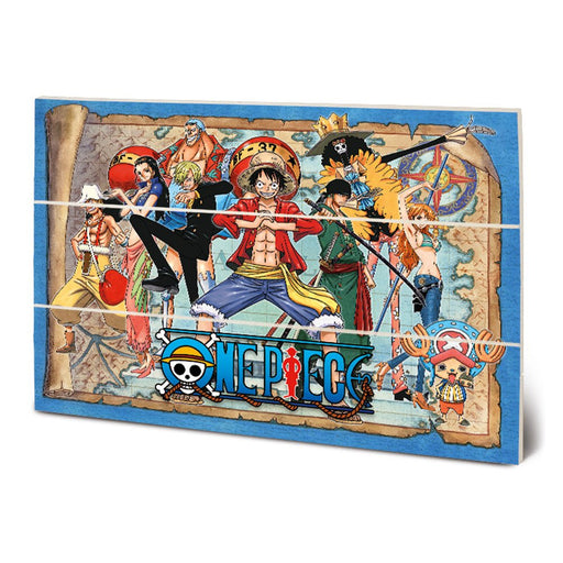 One Piece Wood Print - Excellent Pick