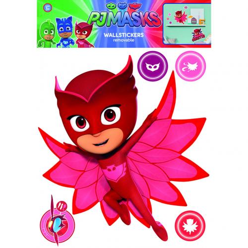 PJ Masks Wall Sticker A3 Owlette - Excellent Pick