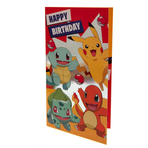 Pokemon Birthday Card - Excellent Pick