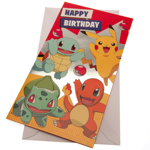 Pokemon Birthday Card - Excellent Pick