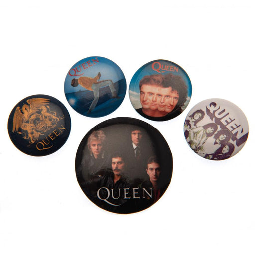 Queen Button Badge Set - Excellent Pick