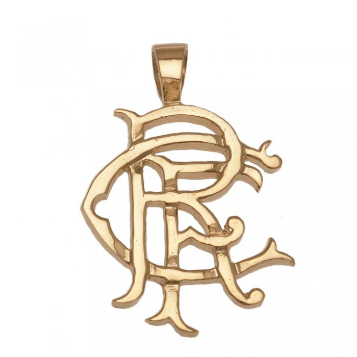 Rangers FC 9ct Gold Pendant Heavy Large - Excellent Pick