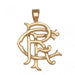 Rangers FC 9ct Gold Pendant Heavy Medium - Excellent Pick