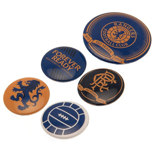 Rangers FC Button Badge Set - Excellent Pick