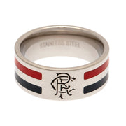 Rangers FC Colour Stripe Ring Medium - Excellent Pick