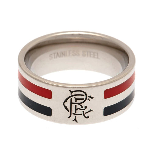 Rangers FC Colour Stripe Ring Medium - Excellent Pick