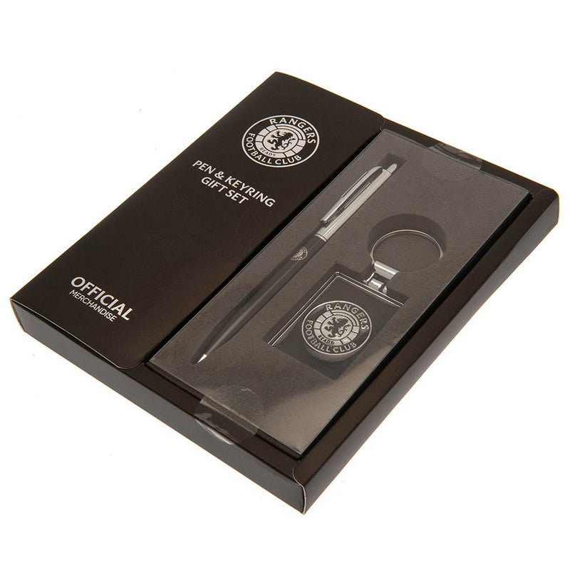 Rangers FC Pen & Keyring Set - Excellent Pick
