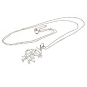 Rangers FC Sterling Silver Pendant & Chain - Excellent Pick