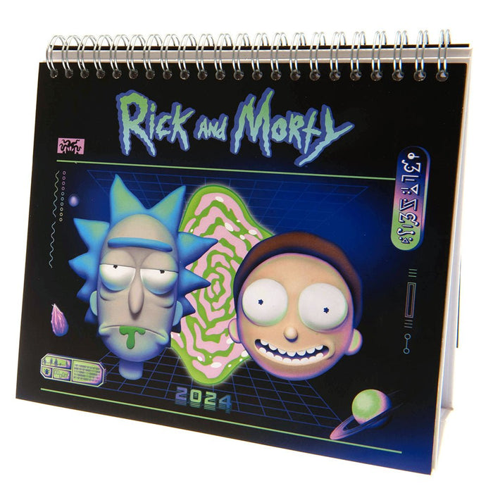 Rick And Morty Desktop Calendar 2024 - Excellent Pick