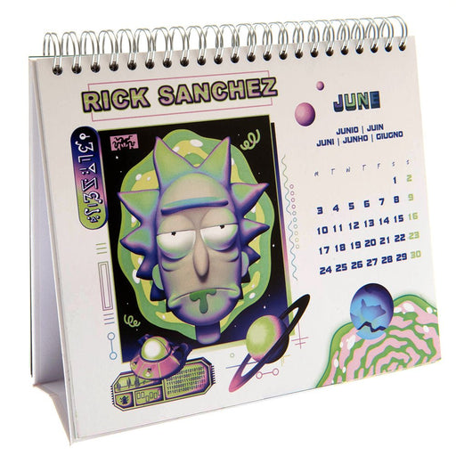 Rick And Morty Desktop Calendar 2024 - Excellent Pick