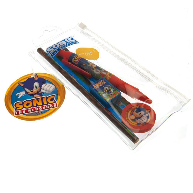 Sonic The Hedgehog 5pc Stationery Set - Excellent Pick