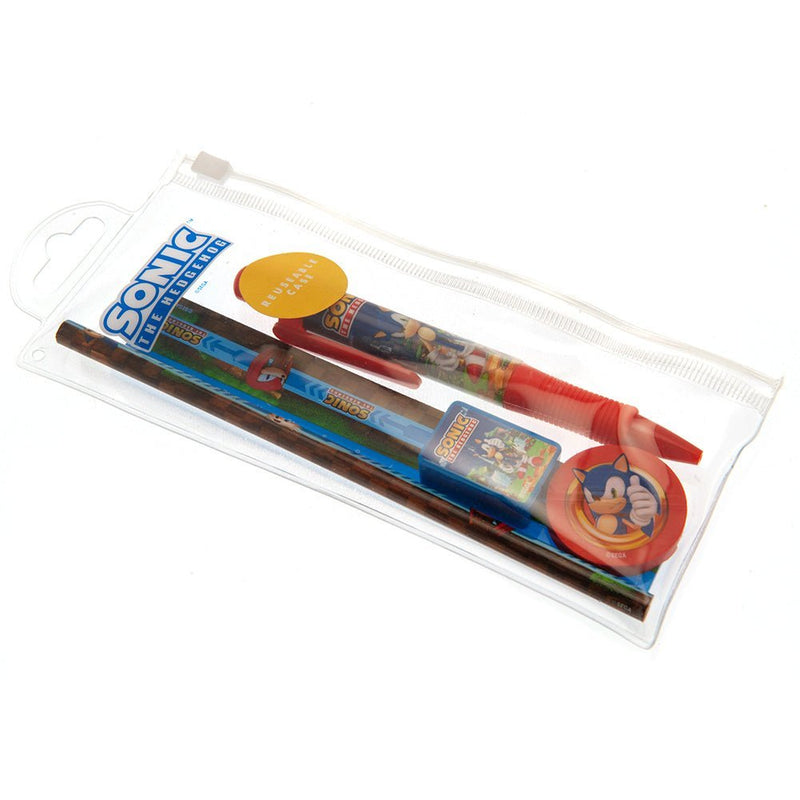 Sonic The Hedgehog 5pc Stationery Set - Excellent Pick