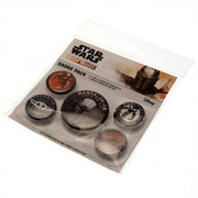 Star Wars: The Mandalorian Button Badge Set - Excellent Pick