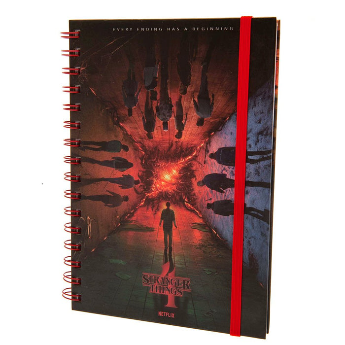 Stranger Things 4 Notebook - Excellent Pick