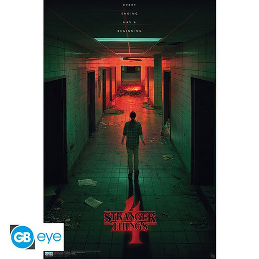 Stranger Things 4 Poster Hawkins Lab 61 - Excellent Pick