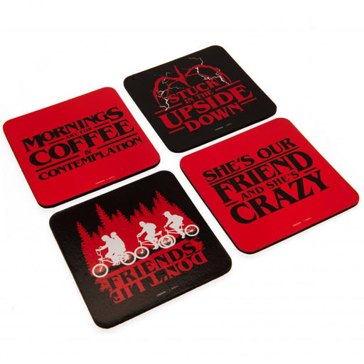 Stranger Things Coaster Set - Excellent Pick