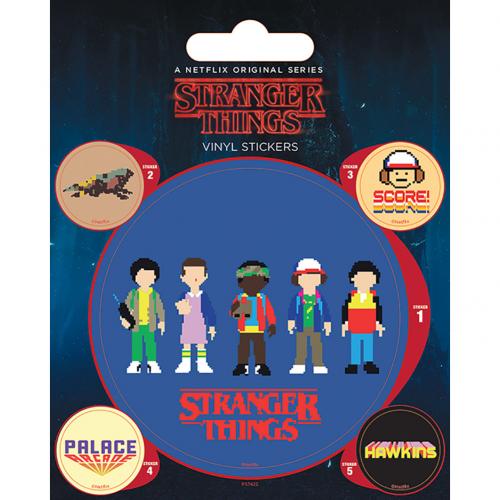 Stranger Things Stickers Arcade - Excellent Pick